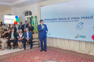 Lançamento da Operação Águas e Vida Piauí – Plano de Contingência para os Impactos do El Nino.(Reprodução/ccom)