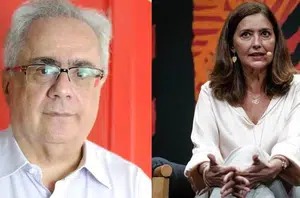 Luis Nassif e Cristina Serra(Montagem Pensar Piauí)