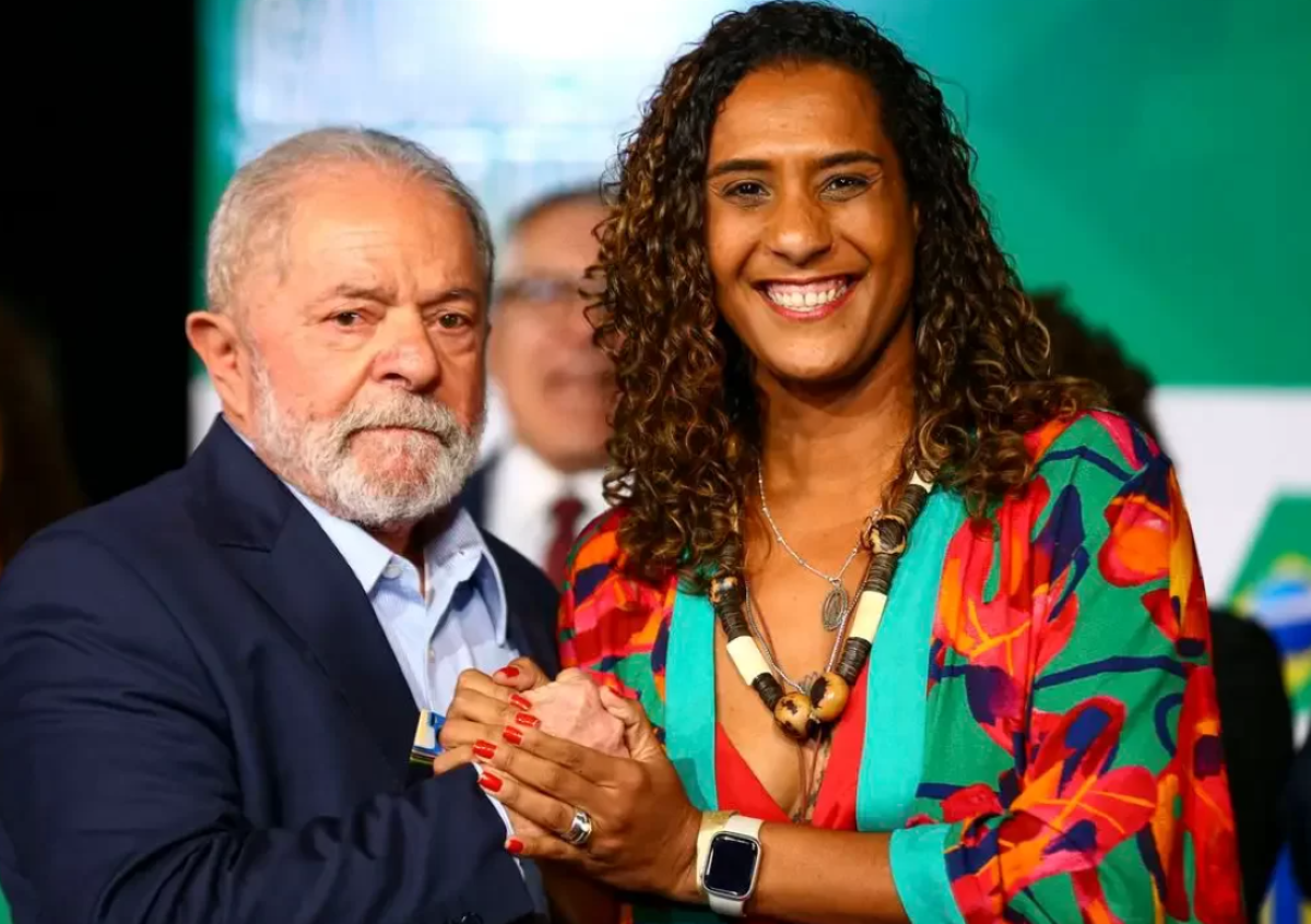 Lula e Anielle Franco