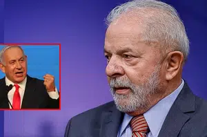 Lula e  Netanyahu(Reprodução)
