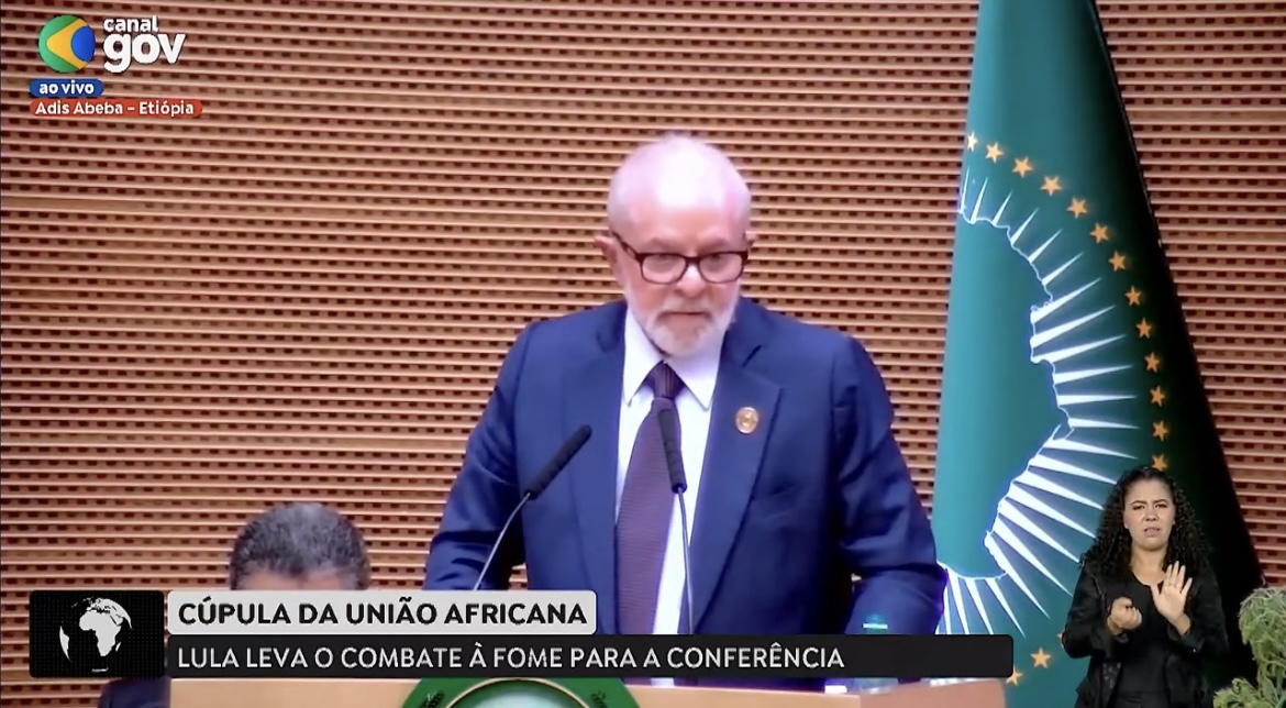 Vídeo: Lula fala em “dívida histórica” com a África critica extrema direita