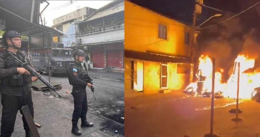 Operação policial no Rio tem 7 mortos em confrontos e 2 PMs feridos