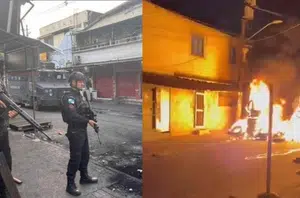 Operação policial no Rio tem 7 mortos em confrontos e 2 PMs feridos(Montagem Pensar Piauí)