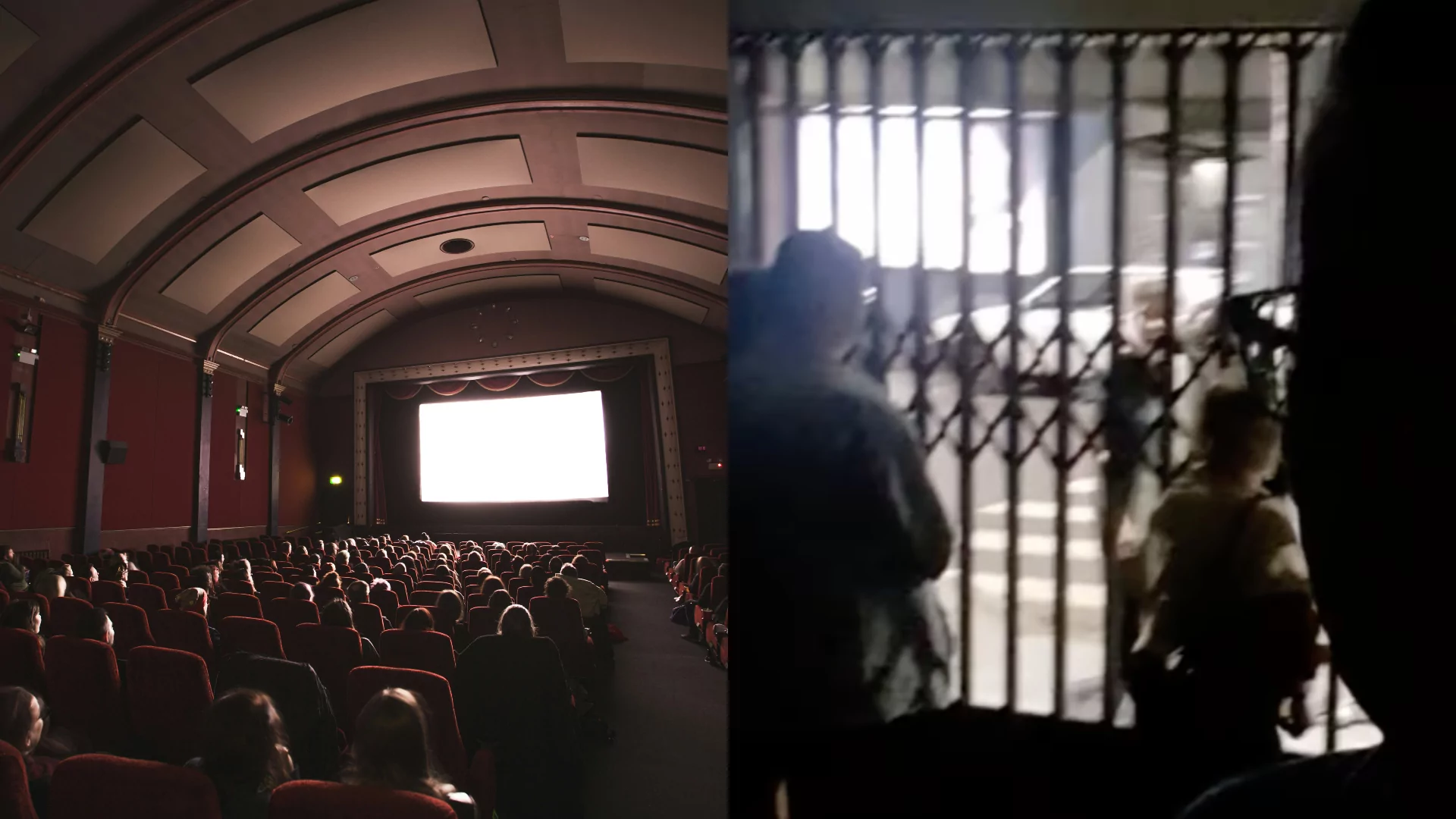 Vídeo: Público fica preso em cinema. Funcionários foram embora