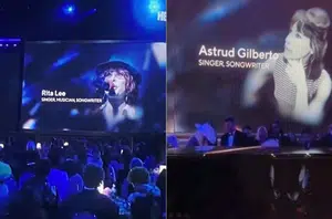 Rita Lee e Astrud são homenageadas no Grammy(Reprodução)