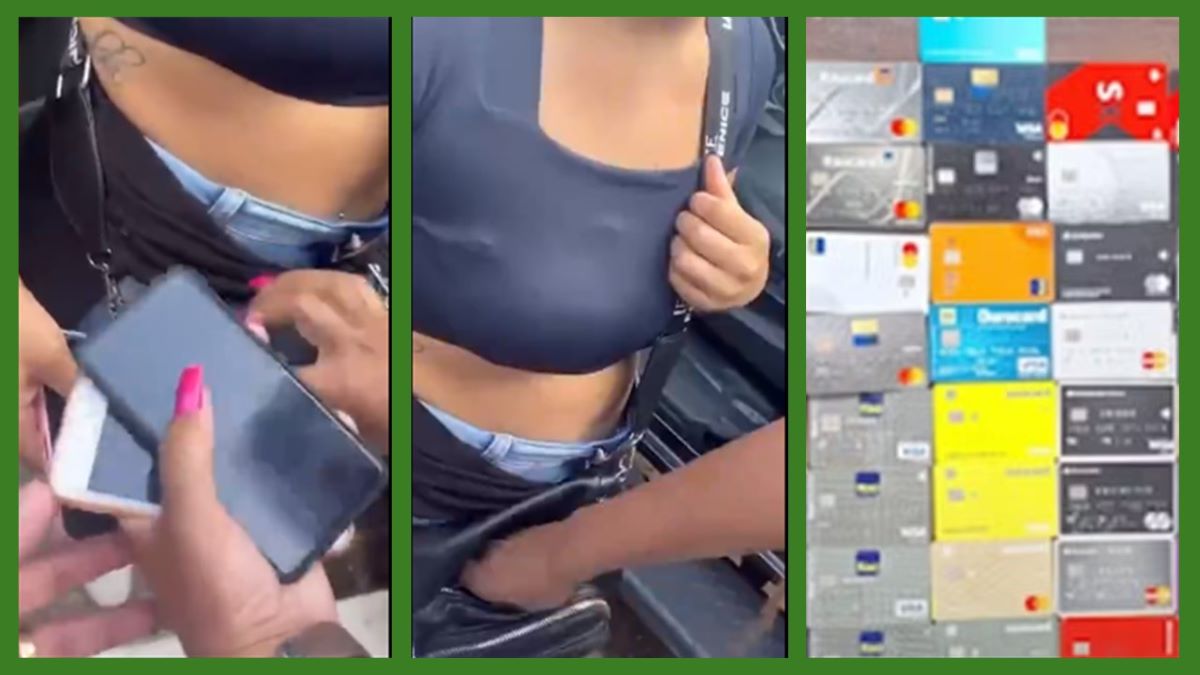 Carnaval em SP: mulher é presa com 22 celulares furtados, homem com 71 cartões bancários