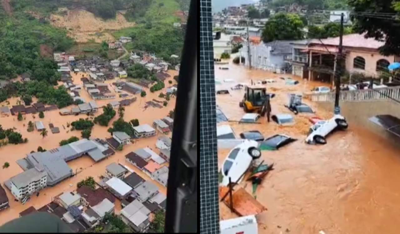Vídeo: Fortes chuvas atingem o Espírito Santo, alagam cidades, deixam mortos e desalojados