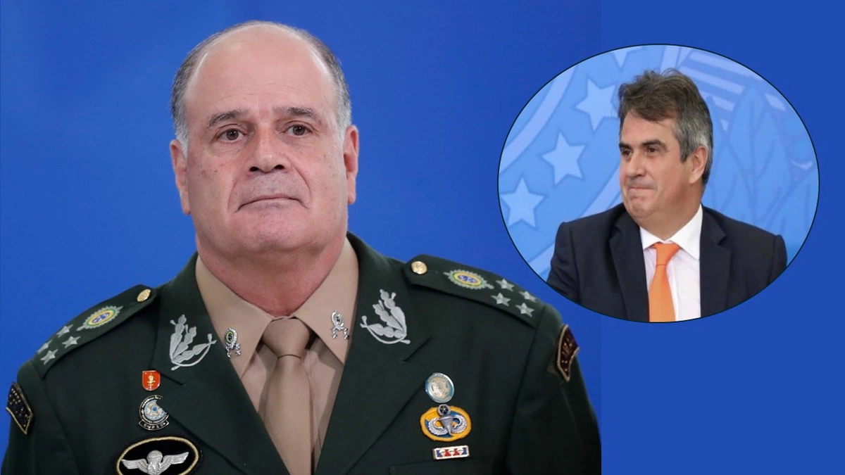 general Marco Antônio Freire Gomes e Ciro Nogueira