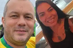 Hélio Leonardo Neto e Mônica Matias de Paulo, a vítima assassinada(Montagem Pensar Piauí)