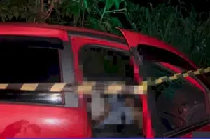 Homem é assassinado a tiros dentro de carro em Piripiri(Reprodução)
