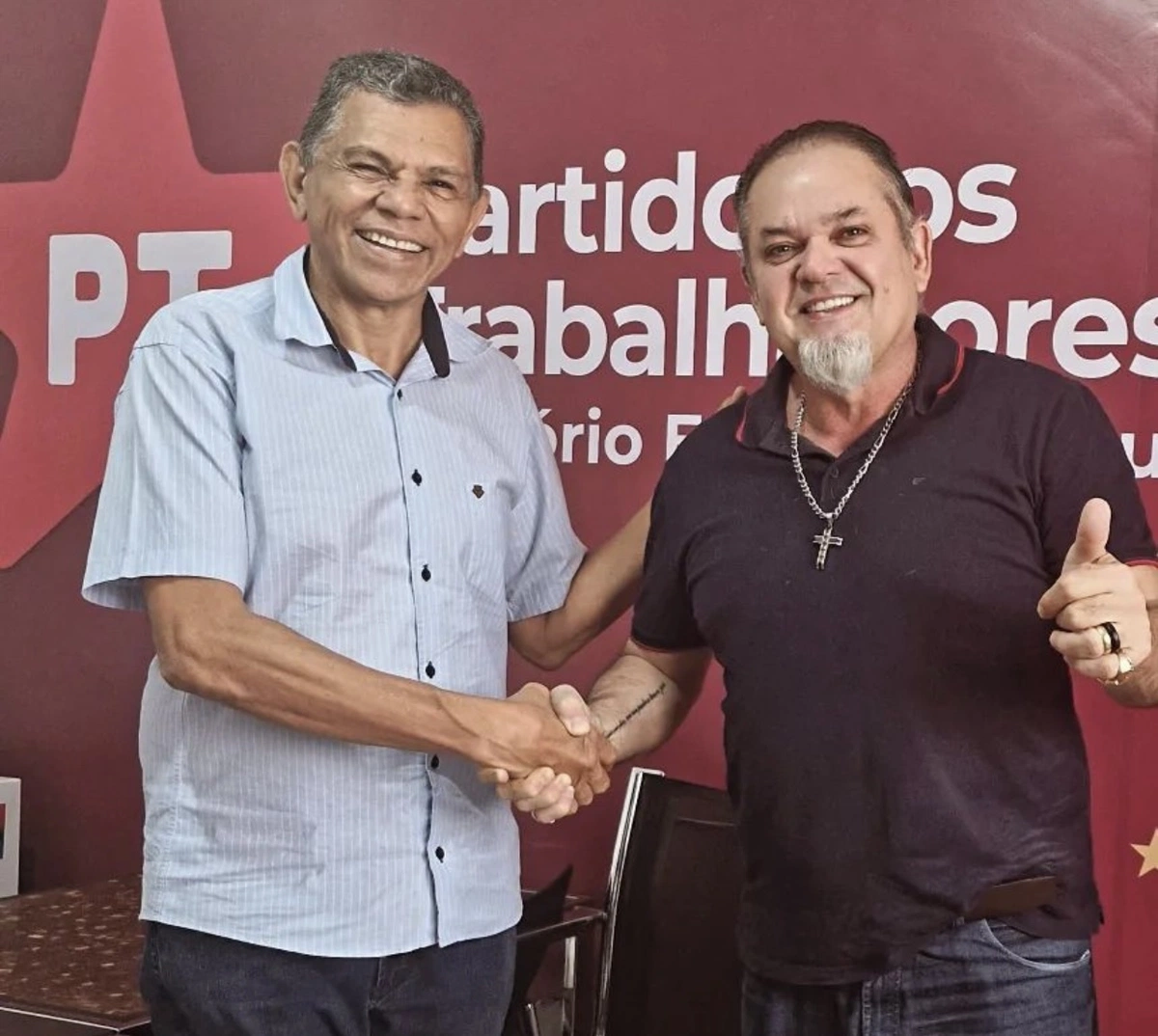 O presidente do PT Piauí, João de Deus, e o vice-presidente Maurício Solano, estarão presentes nos Encontros Regionais em Campo Maior e Teresina