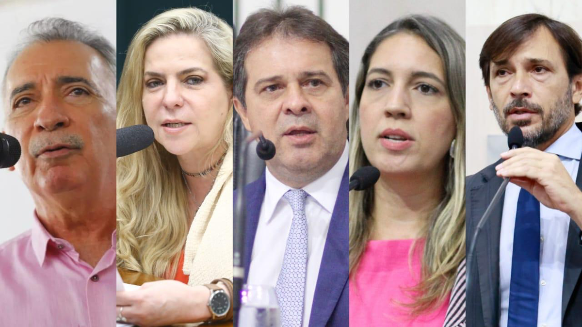 Os cincos pré-candidatos do PT em Fortaleza
