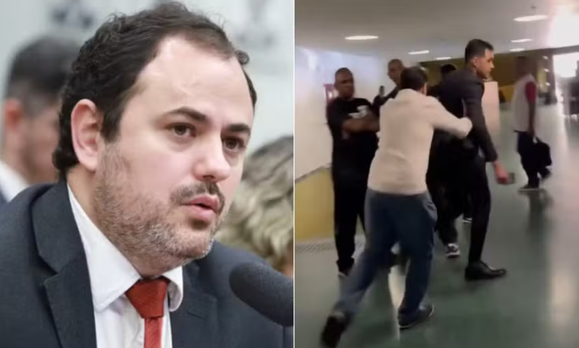 VÍDEO: deputado Glauber Braga retira integrante do MBL à força da Câmara após discussão