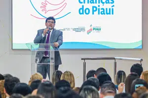 Governador Rafael Fonteles fala sobre o primeiro ano do Pacto pelas Crianças(Gabriel Paulino/CCom)