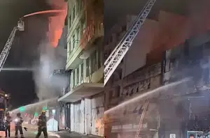 Incêndio em pousada de Porto Alegre deixa pelo menos 10 mortos(Montagem Pensar Piauí)