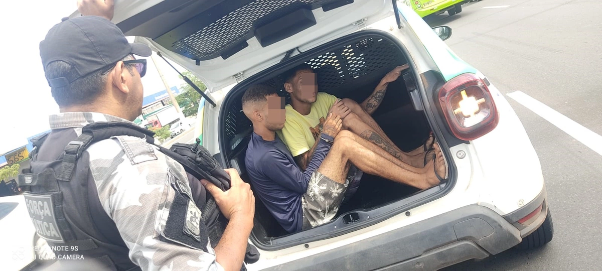 Irmãos presos após tentativa de sequestro e assalto em Teresina