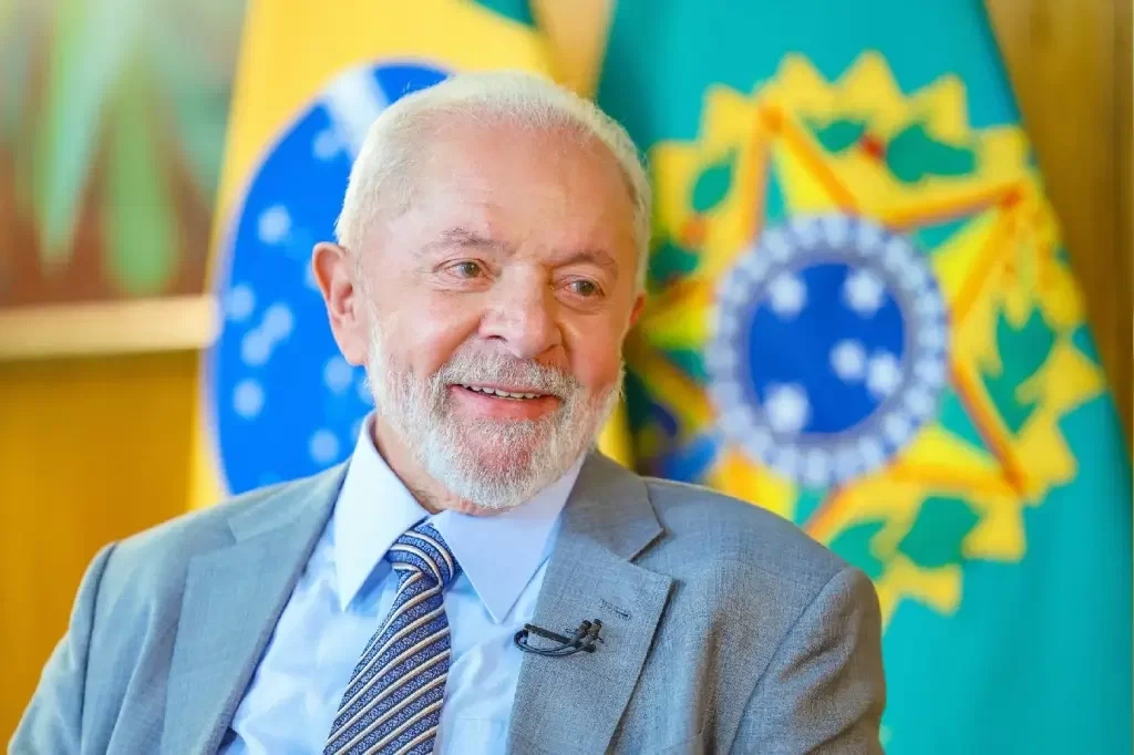 O presidente Lula