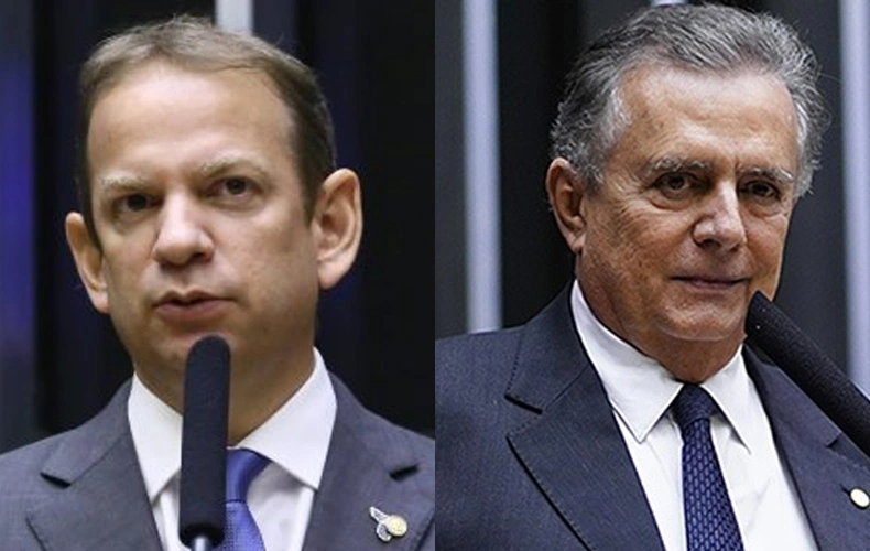 Os deputados piauienses Castro Neto (PSD) e Flávio Nogueira (PT)