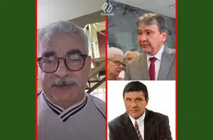 Oscar de Barros, Wellington Dias e Pedro Alcantara(Reprodução)