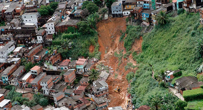 Brasil tem quase 2 mil municípios com risco de desastre ambiental