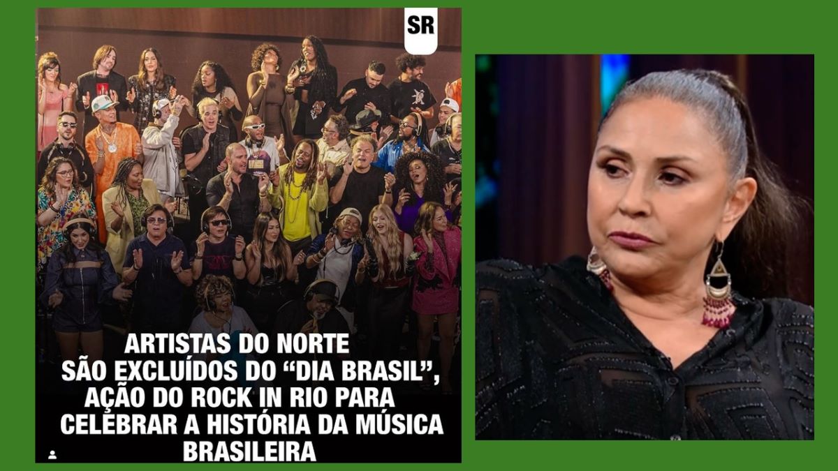 Fafá de Belém detona Rock in Rio por ignorar artistas do Norte: “Onde está o carimbó?”