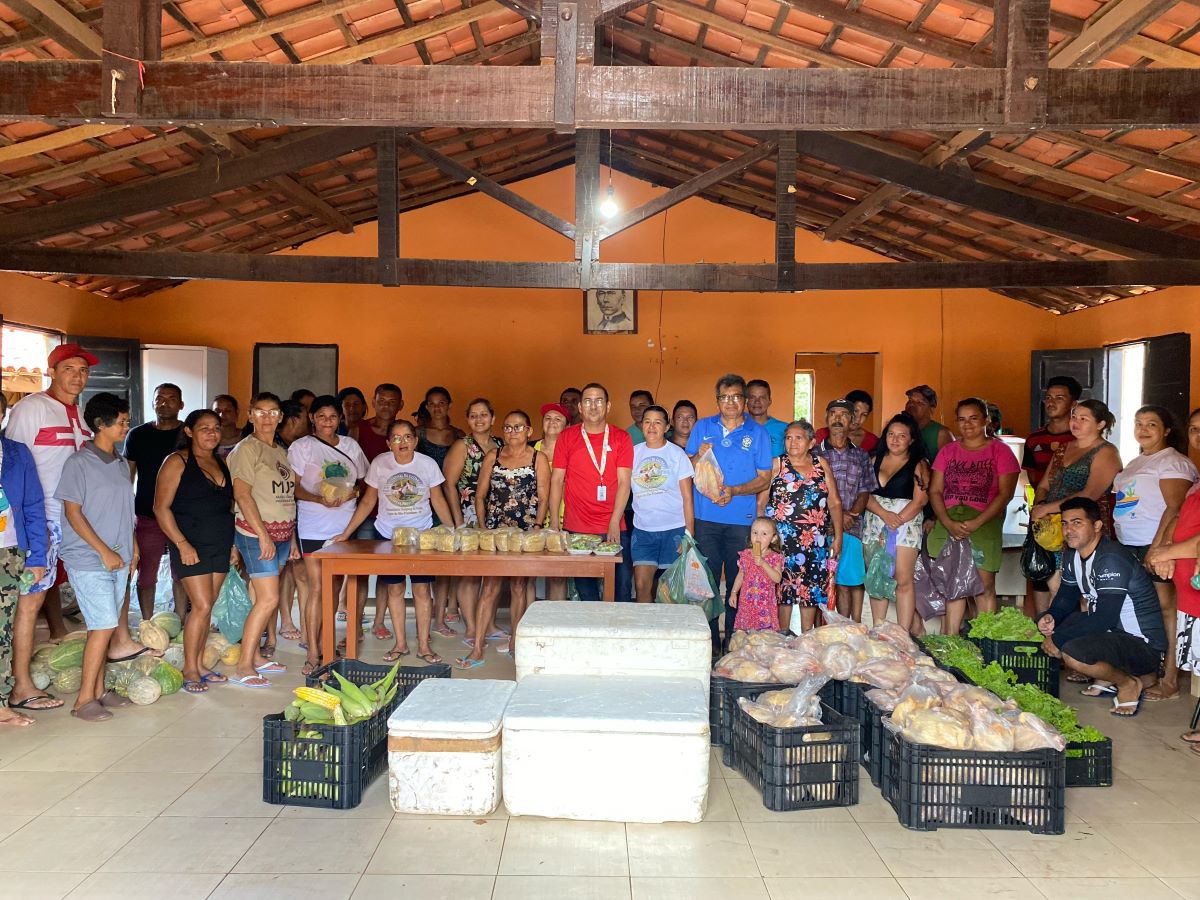 Comunidades indígenas do Piauí distribuem 2 toneladas de alimentos através do PAA