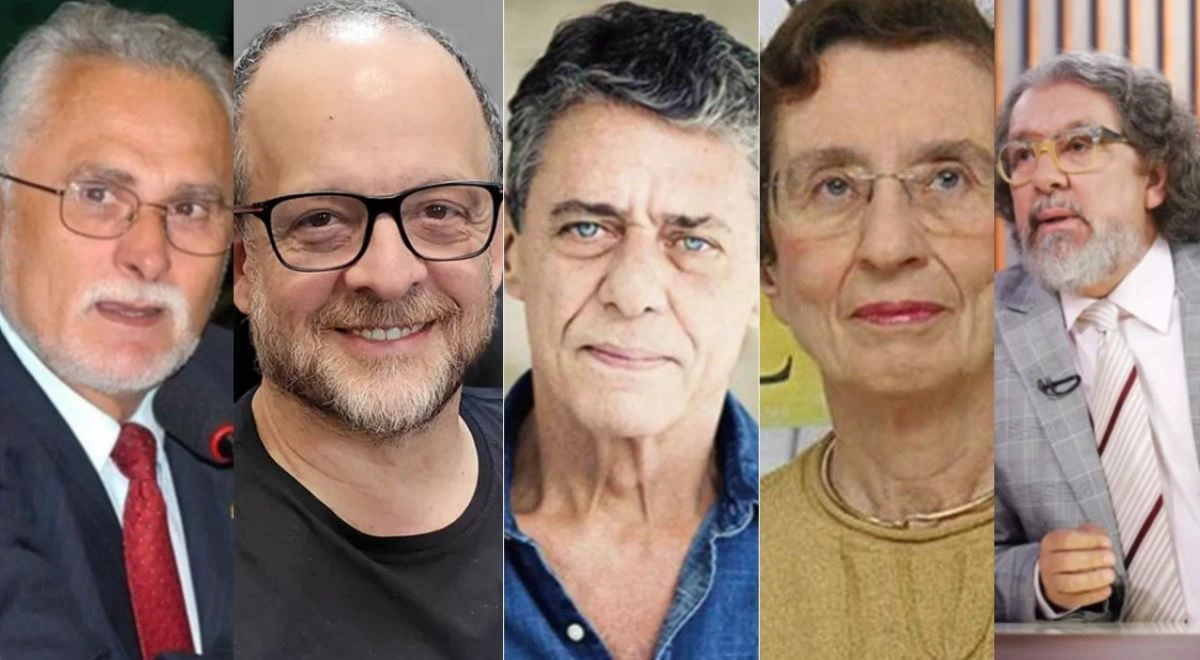 José Genuíno, Breno Altman, Chico Buarque, Anita Leocádia, Kakay