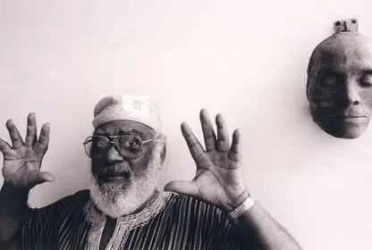 Professor e mestre Abdias Nascimento, o guardião da cultura negro-africana no Brasil e autor de "O Quilombismo"