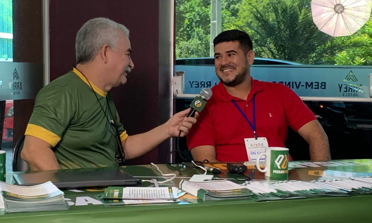 Raí Silva, é pré-candidato a prefeito de Milton Brandão