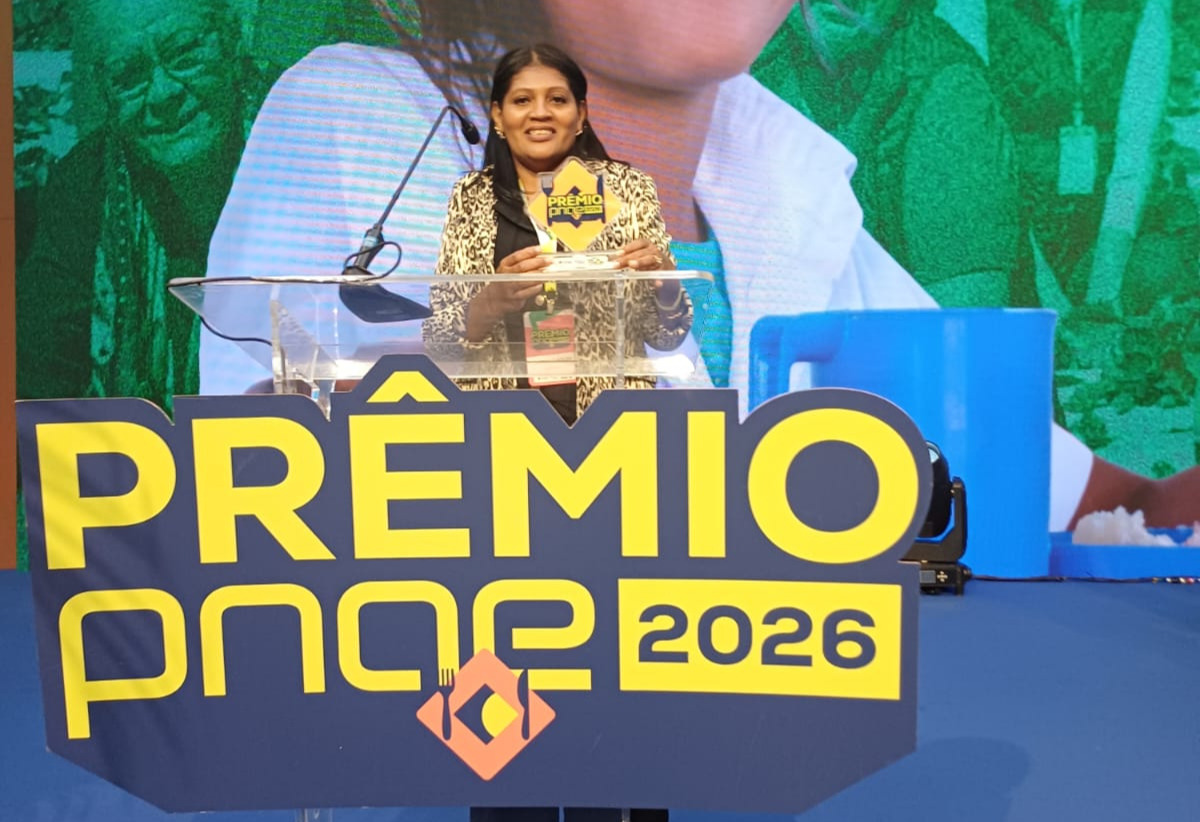 Merendeira da rede estadual do Piauí é destaque em concurso nacional de alimentação escolar