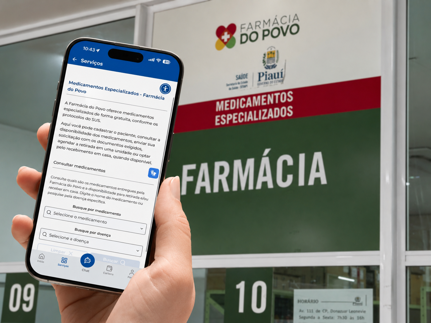 Com mais 1 milhão de atendimentos pelo Gov.pi Cidadão, Farmácia do Povo amplia acesso digital a medicamentos no Piauí