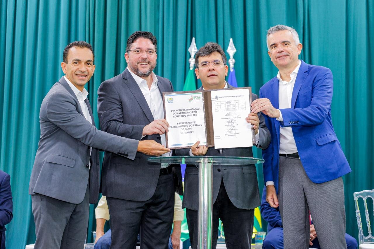 Rafael Fonteles nomeia 137 concursados para reforçar governo