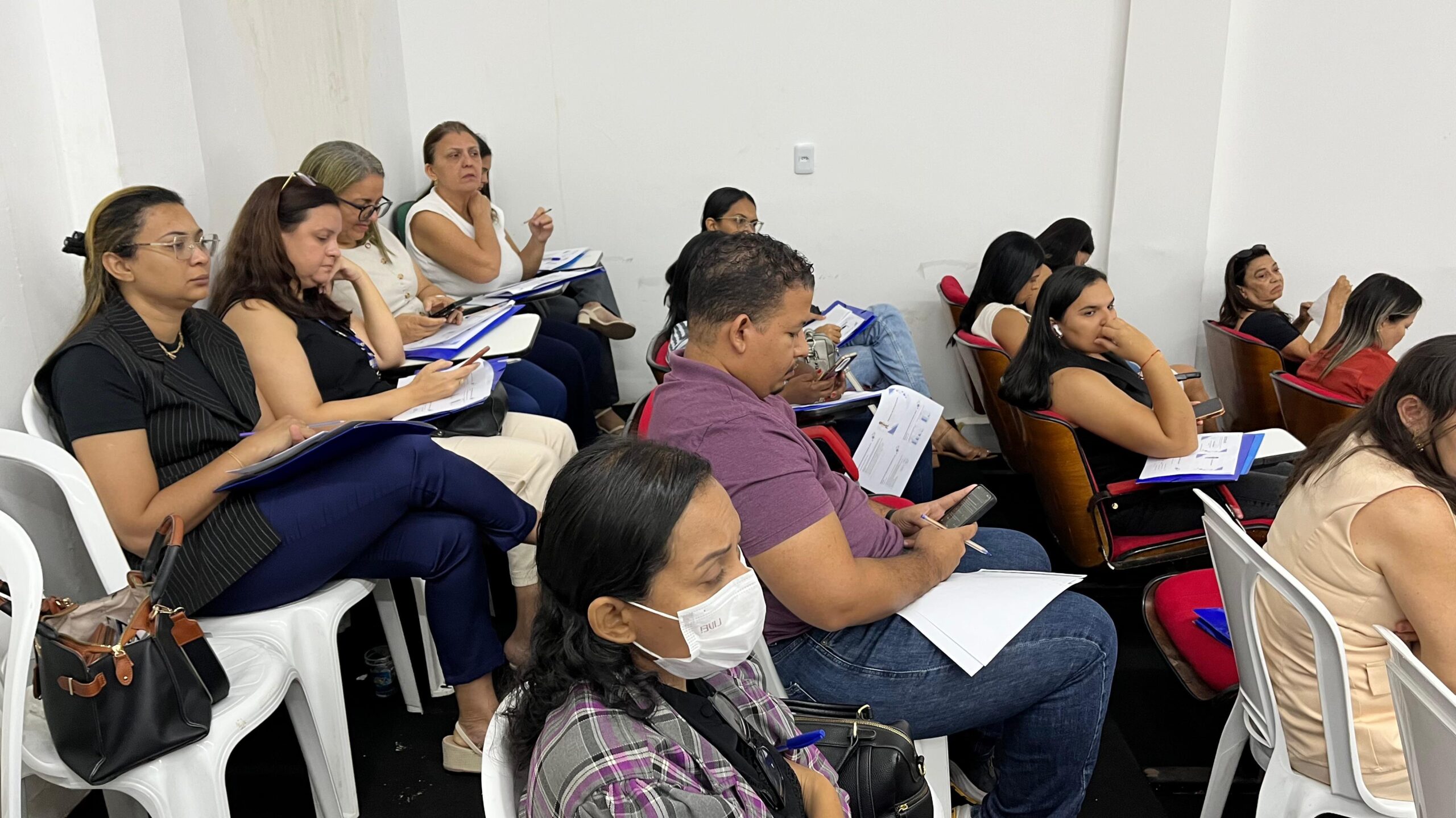 Sesapi realiza oficina para fortalecer atenção primária e prevenir o câncer de mama e colo do útero