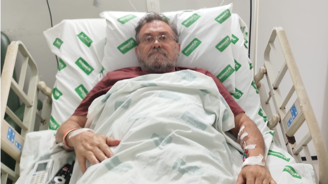 Jornalista Luiz Brandão, do Piauí Hoje, sofre princípio de infarto e passa por angioplastia