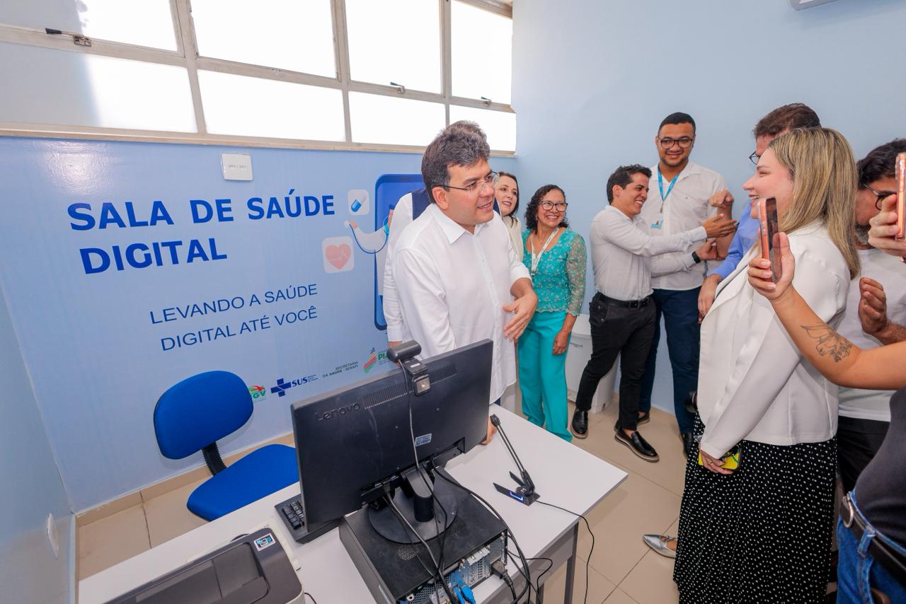 Rafael Fonteles entrega reforma do Ambulatório Azul do HGV e amplia capacidade para mais de 20 mil atendimentos por mês, além de novos exames
