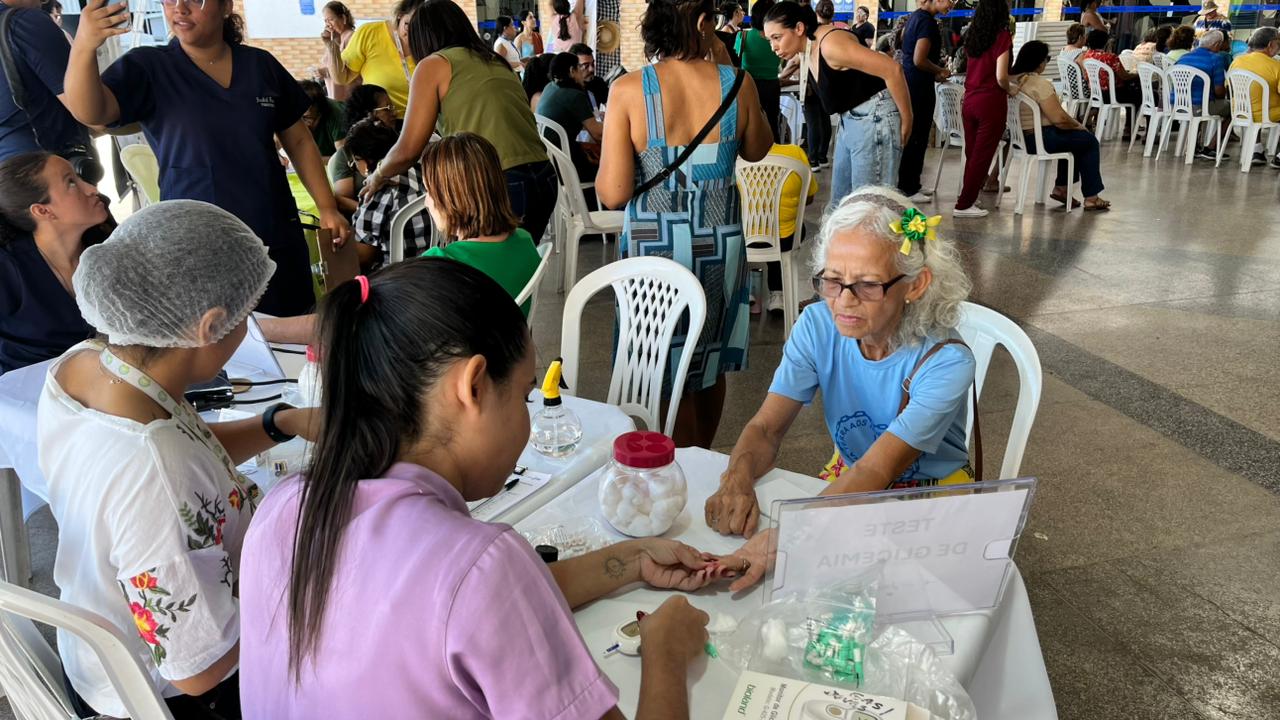 Sesapi realiza ação do Junho Violeta com serviços de saúde e conscientização contra a violência à pessoa idosa
