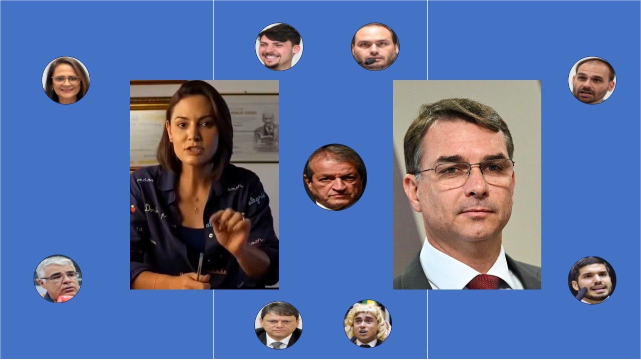 Racha na família Bolsonaro: veja quem é quem nesta insana disputa