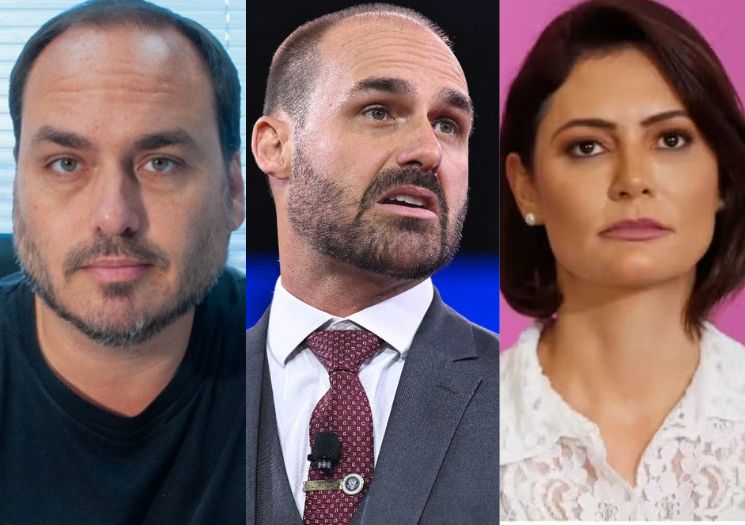 Michelle deixa de seguir Eduardo e Carlos em meio à crise familiar