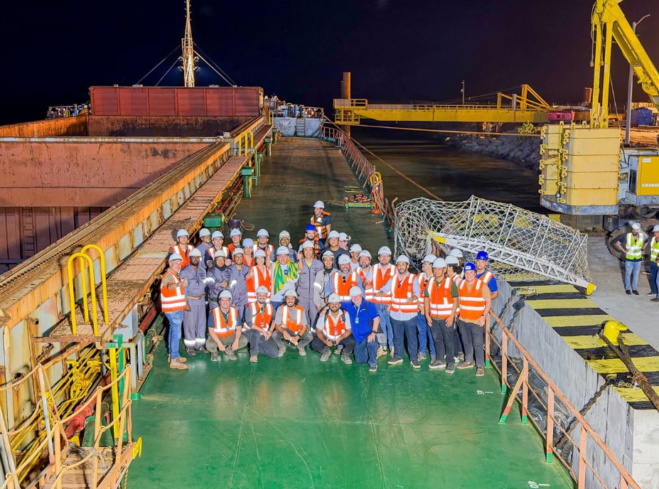 Porto Piauí recebe 1º navio de carga e inicia ciclo de exportações