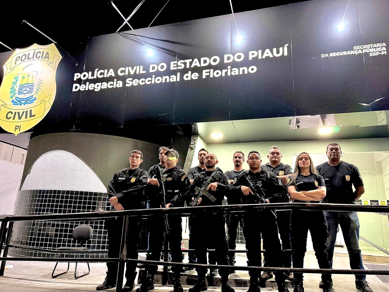 Floriano: investimentos em tecnologia, efetivo e estrutura fortalecem segurança e reduzem roubos em 48% e homicídios em 33%