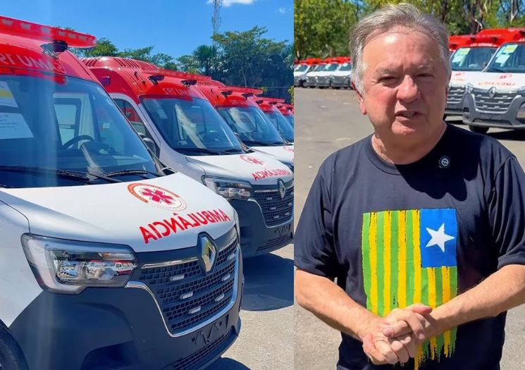 Merlong Solano destaca entrega de mais de 150 veículos para fortalecer a saúde no Piauí