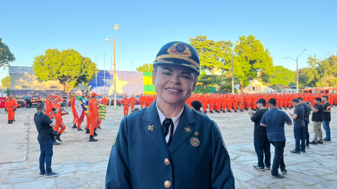 Corpo de Bombeiros do Piauí promove primeira mulher ao posto de coronel em 82 anos