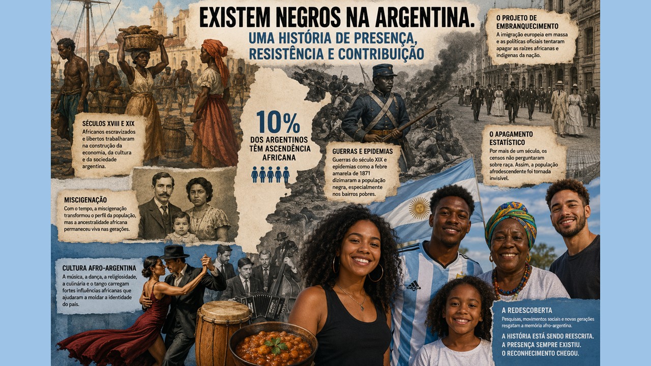 Por que há poucos negros na Argentina? A verdadeira história dos afro-argentinos e o mito do país branco