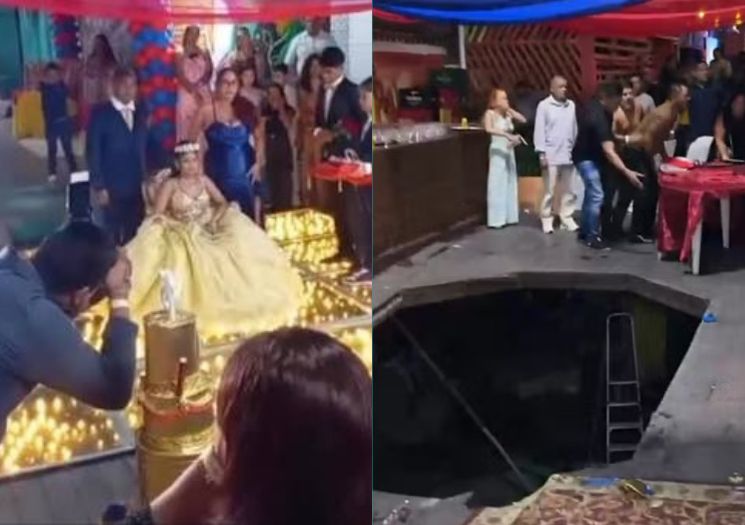 Piso desaba em festa de 15 anos e deixa 11 feridos em Belém