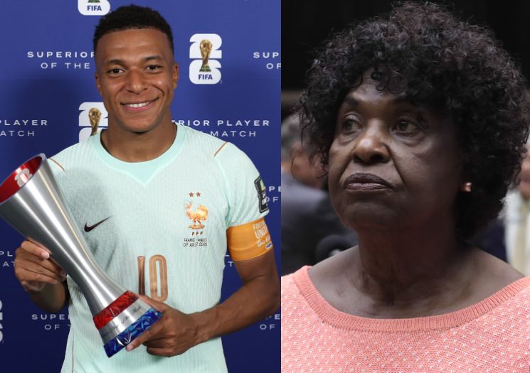 Benedita da Silva celebra posicionamento de Mbappé contra racismo
