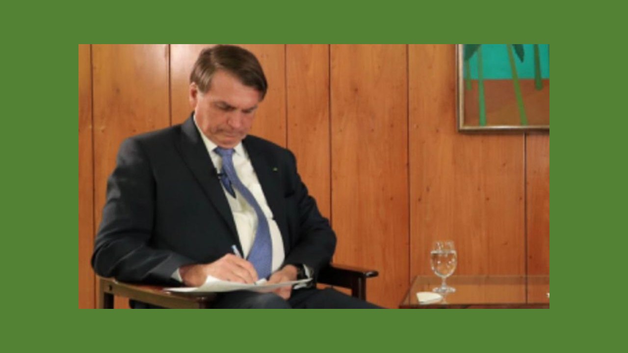 A cartinha de papai Bolsonaro para o filhinho Flávio