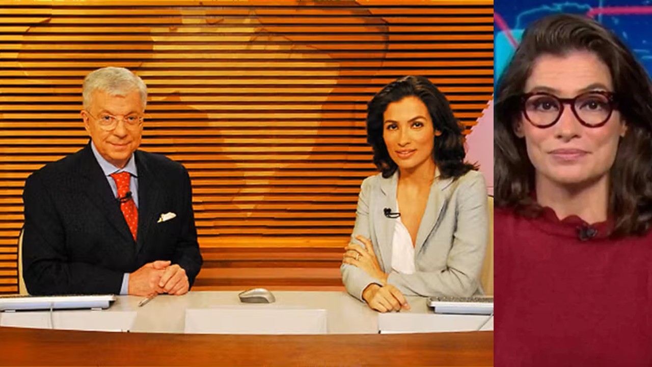 Renata Vasconcellos relembra parceria com Renato Machado na TV