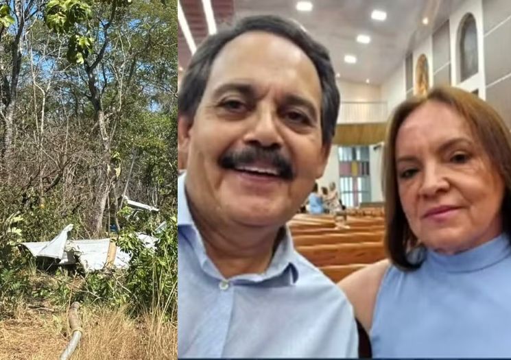 Queda de avião em Palmas deixa médico e esposa mortos