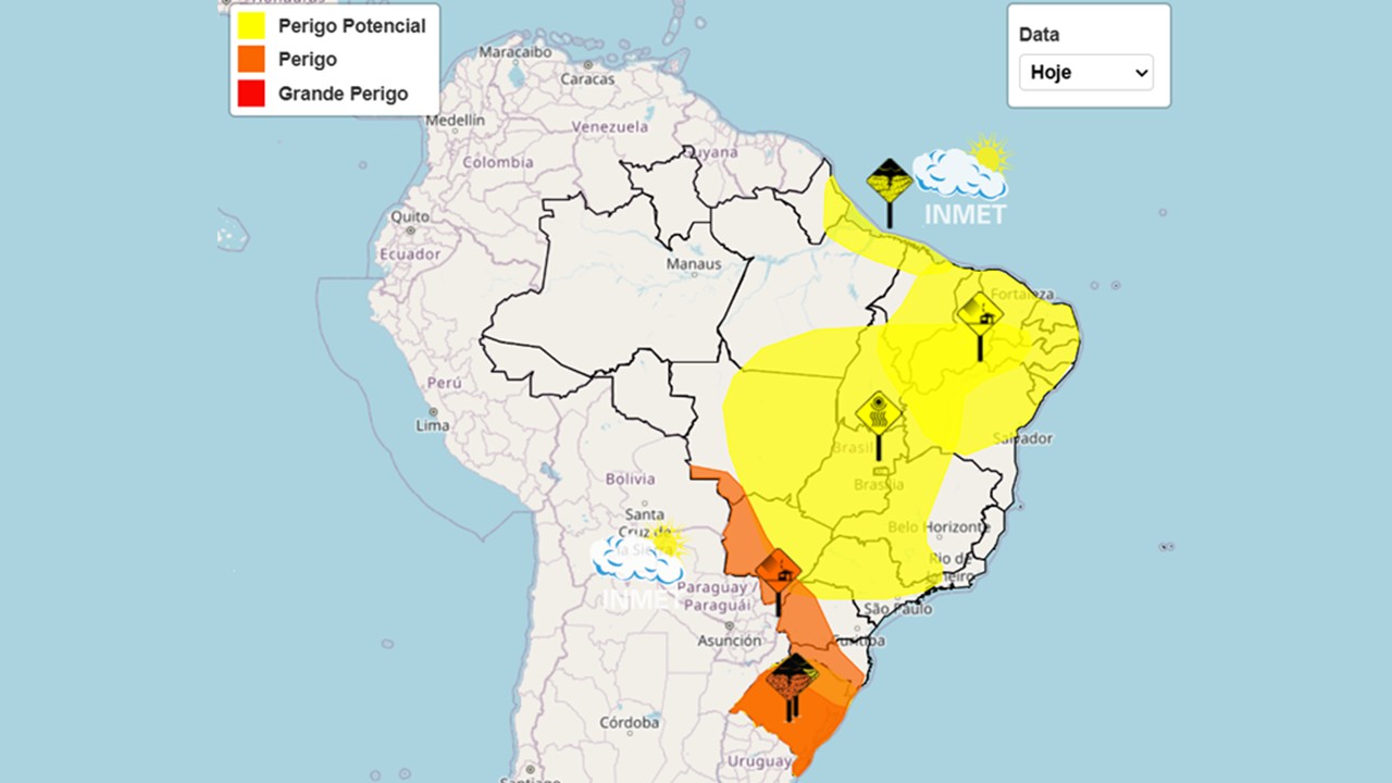 Alerta do Inmet: vendaval atinge todo o Piauí neste domingo (19); baixa umidade preocupa três regiões