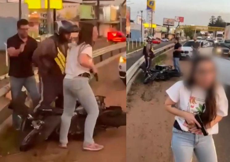 Motoboy denuncia intimidação após acidente com policiais civis armados no RS